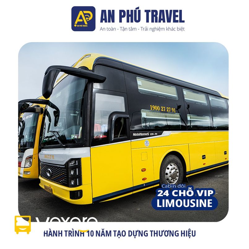 Hình ảnh Nhà xe An Phú Travel trên tuyến Phan Thiết đi Đà Lạt