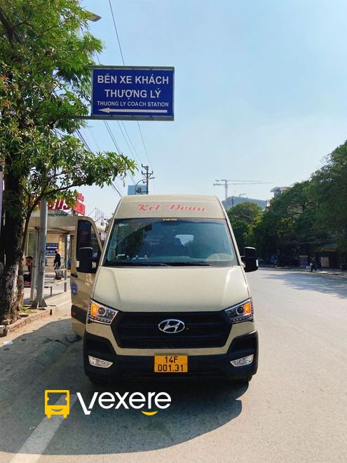 Hình ảnh Nhà xe Kết Đoàn trên tuyến Hải Phòng đi Bến xe Mỹ Đình