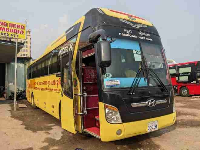 Hình ảnh Nhà xe Phương Heng trên tuyến Phnom Penh đi Hồ Chí Minh