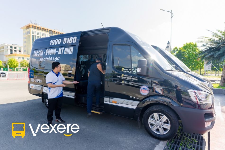 Hình ảnh Nhà xe Hải An Hòa Bình trên tuyến Hà Nội đi Hòa Bình