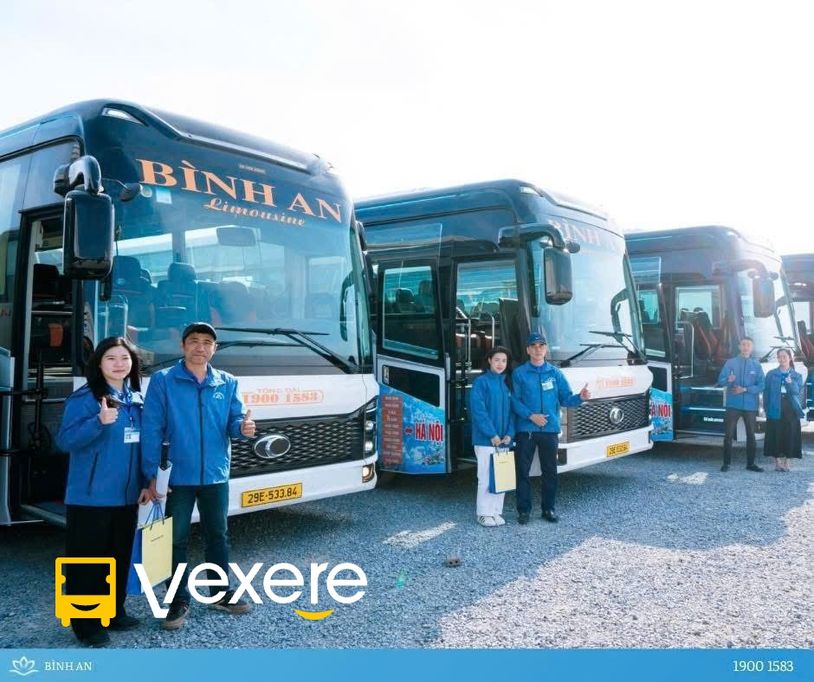 Hình ảnh Nhà xe Bình An Limousine trên tuyến Hà Nội đi Nam Định