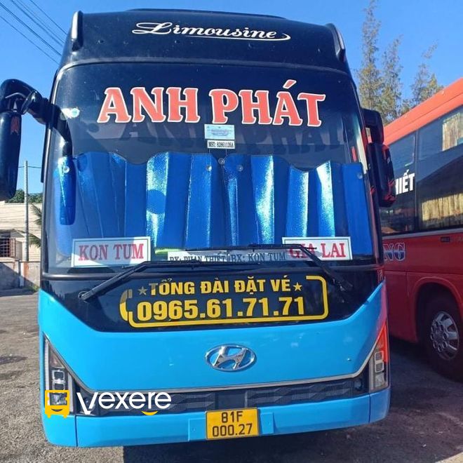 Hình ảnh Nhà xe Anh Phát trên tuyến Nha Trang đi Gia Lai