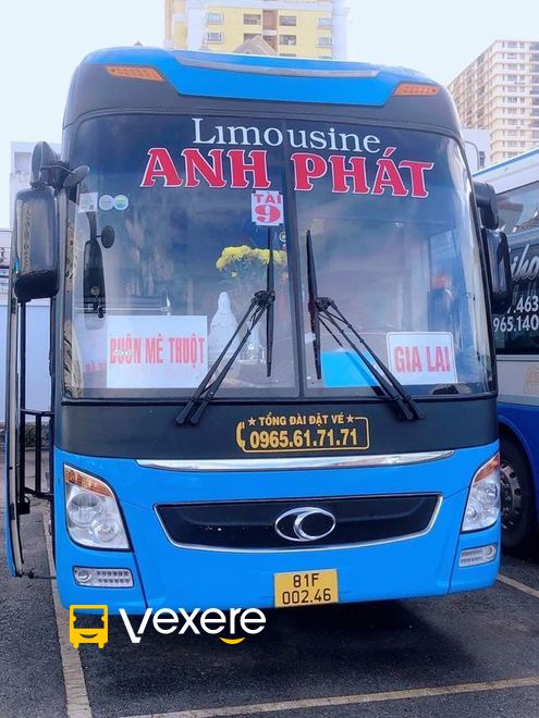 Hình ảnh Nhà xe Anh Phát trên tuyến Ninh Thuận đi Gia Lai