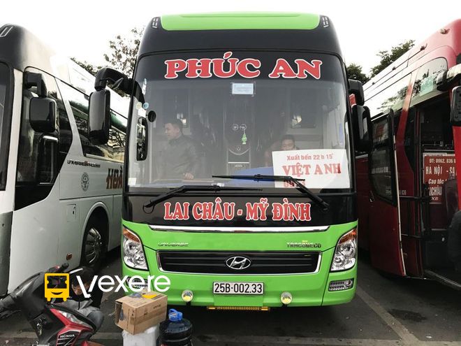 Hình ảnh Nhà xe Phúc An trên tuyến Hà Nội đi Lai Châu