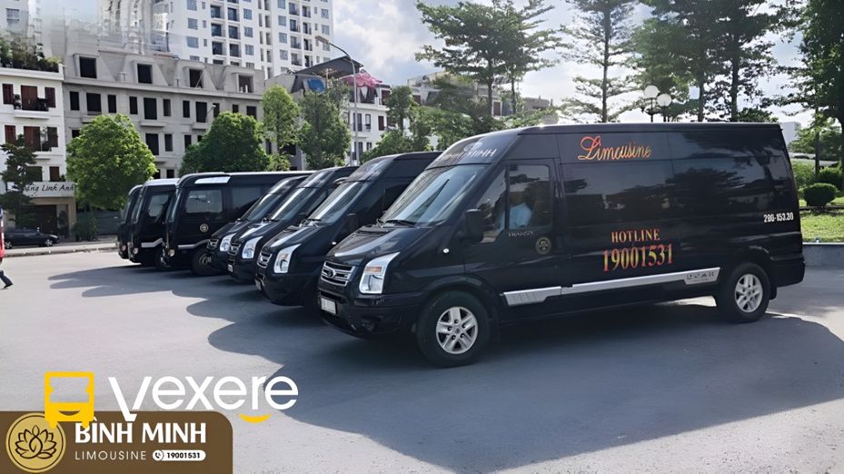 Hình ảnh Nhà xe Bình Minh Limousine trên tuyến Hà Nội đi Ninh Bình