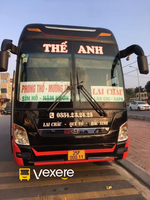 Hình ảnh Nhà xe Thế Anh trên tuyến Hà Nội đi Lai Châu