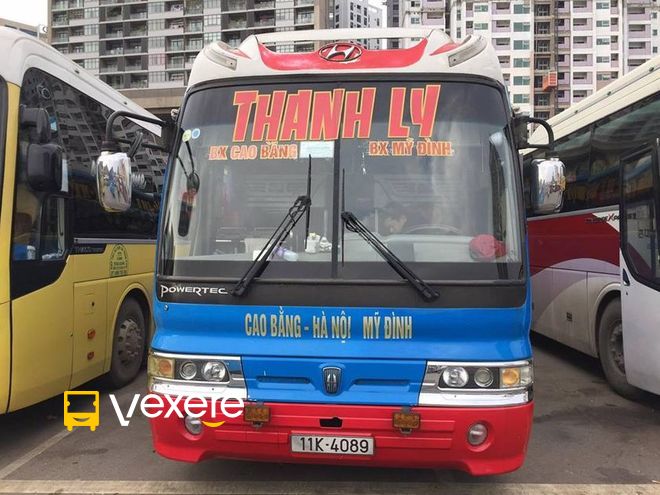 Hình ảnh Nhà xe Thanh Ly trên tuyến Cao Bằng đi Hà Nội