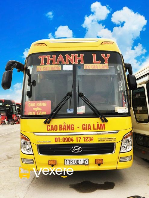 Hình ảnh Nhà xe Thanh Ly trên tuyến Hà Nội đi Cao Bằng