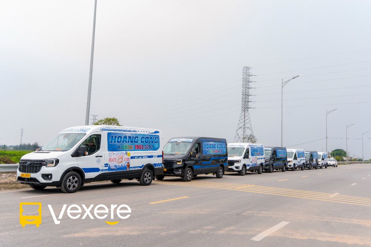 Hình ảnh Nhà xe Hoàng Công trên tuyến Quảng Ninh đi Hà Nội