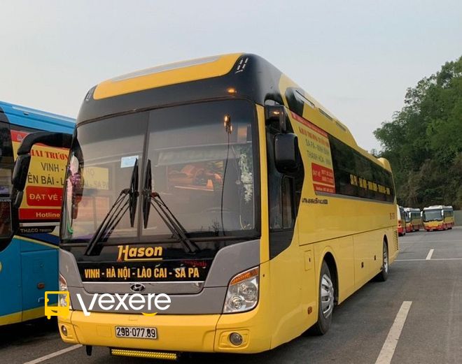 Hình ảnh Nhà xe Hà Sơn (Vinh - Sapa) trên tuyến Sa Pa đi Hà Nội