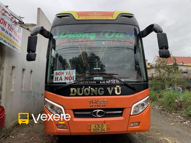 Hình ảnh Nhà xe DƯƠNG VŨ trên tuyến Đà Nẵng đi Nghệ An