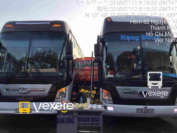 Hình ảnh Nhà xe Rạng Đông Buslines trên tuyến Hồ Chí Minh đi Bình Định