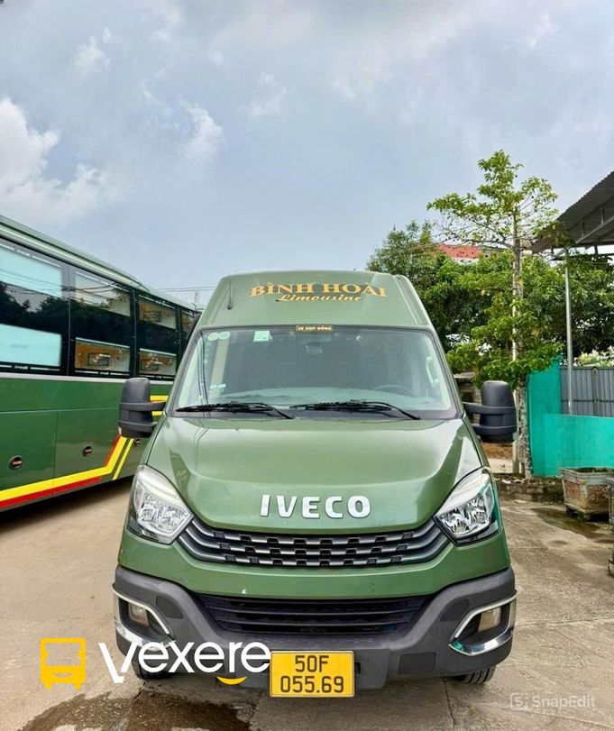 Hình ảnh Nhà xe Bình Hoài Limousine Triệu Sơn trên tuyến Hà Nội đi Hà Tĩnh