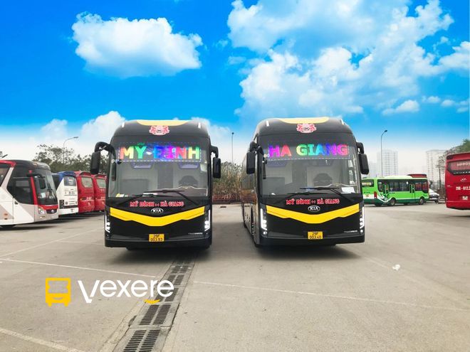 Hình ảnh Nhà xe Mạnh Quân trên tuyến Hà Giang đi Sân bay Nội Bài