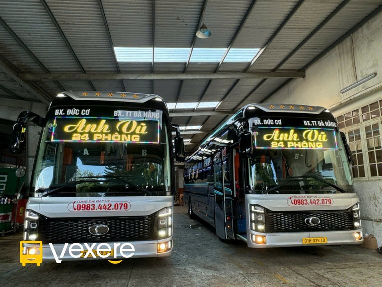 Hình ảnh Nhà xe Anh Vũ Gia Lai trên tuyến Đà Nẵng đi Đức Cơ