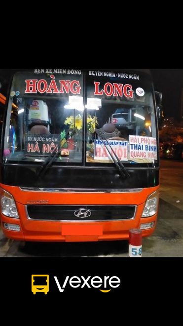 Hình ảnh Nhà xe Hoàng Long (Đỏ) trên tuyến Hồ Chí Minh đi Quảng Trị