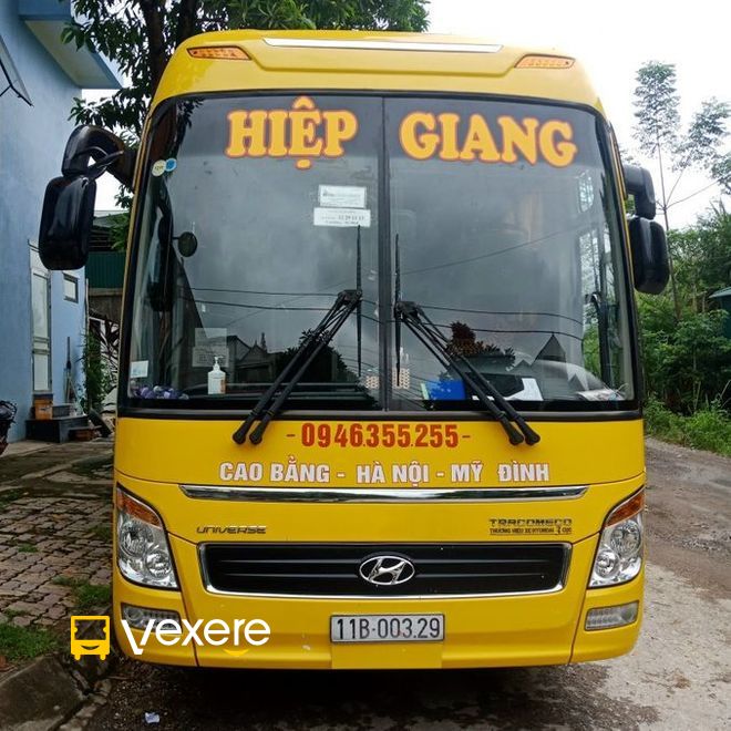 Hình ảnh Nhà xe Hiệp Giang trên tuyến Cao Bằng đi Hà Nội