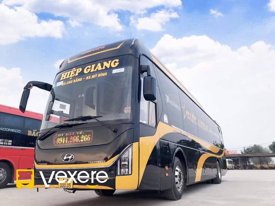 Hình ảnh Nhà xe Hiệp Giang trên tuyến Cao Bằng đi Hà Nội