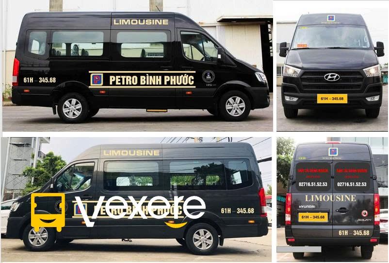 Hình ảnh Nhà xe Công ty TNHH Vận Tải Petro Bình Phước trên tuyến Bình Dương đi Hồ Chí Minh