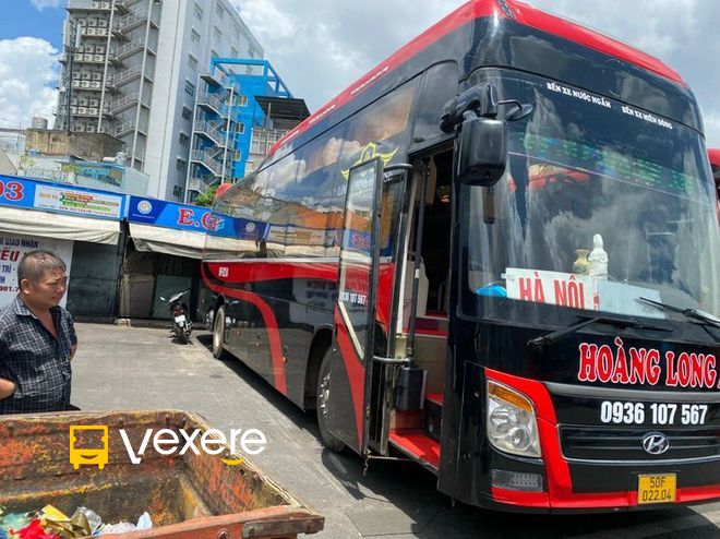 Hình ảnh Nhà xe Hoàng Long - Hà Nội trên tuyến Hà Nội đi Hồ Chí Minh