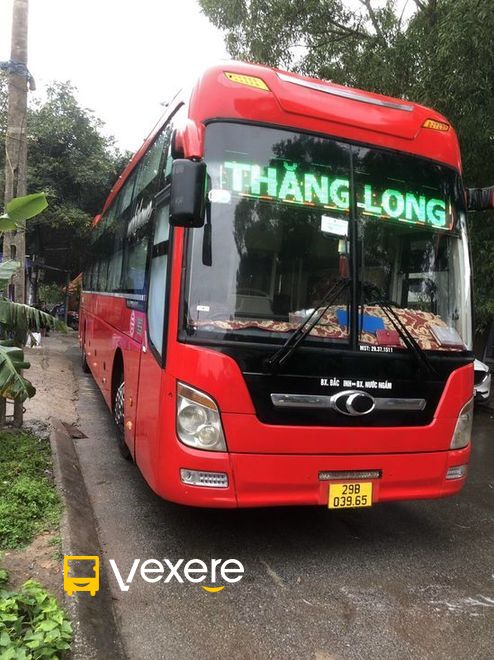 Hình ảnh Nhà xe Thăng Long trên tuyến Hà Tĩnh đi Hà Nội