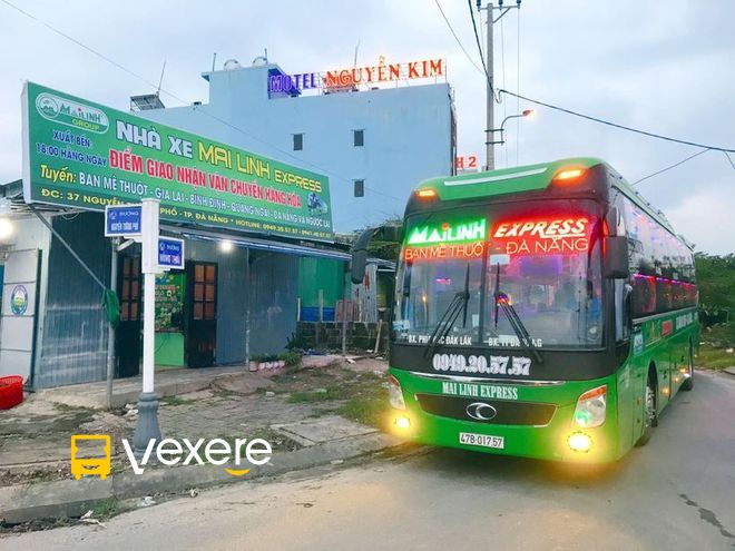 Hình ảnh Nhà xe Mai Linh (Đà Nẵng) trên tuyến Đà Nẵng đi Buôn Ma Thuột