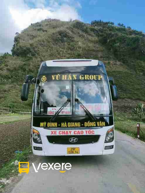 Hình ảnh Nhà xe Vũ Hán Group trên tuyến Hà Nội đi Hà Giang