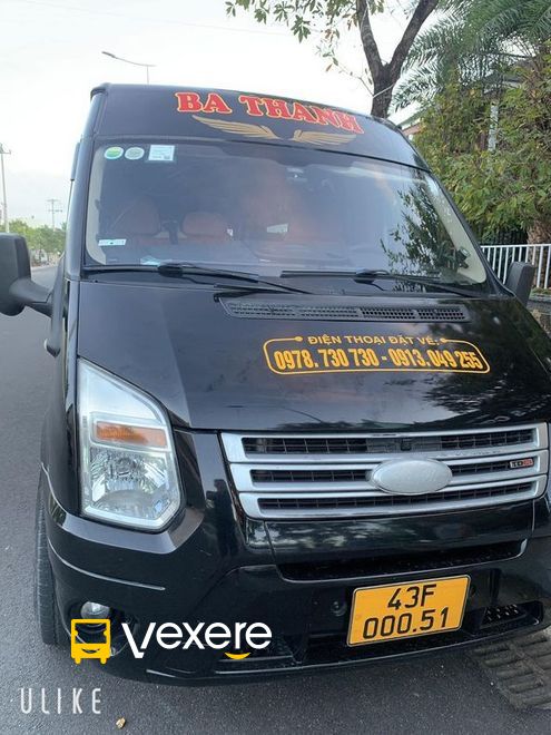 Hình ảnh Nhà xe Ba Thanh Limousine trên tuyến Quảng Ngãi đi Đà Nẵng