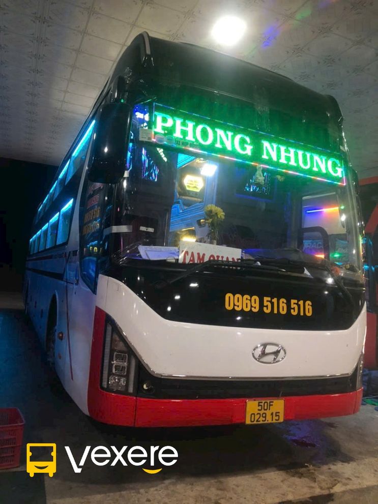 Hình ảnh Nhà xe Phong Nhung trên tuyến Hồ Chí Minh đi Bình Định