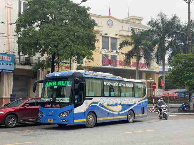 Hình ảnh Nhà xe Anh Huy (Hải Phòng) trên tuyến Hải Phòng đi Hà Nội