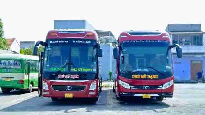 Hình ảnh Nhà xe Phú Mỹ Hạnh trên tuyến Hà Nội đi Quảng Nam