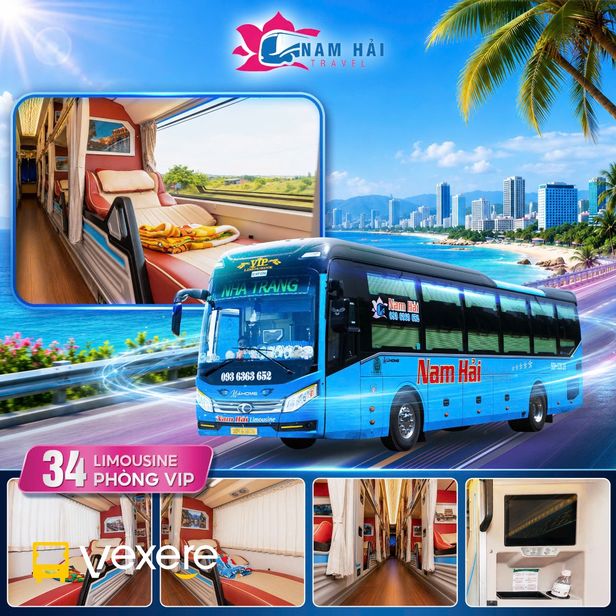 Hình ảnh Nhà xe Nam Hải Limousine trên tuyến Mũi Né đi Hồ Chí Minh