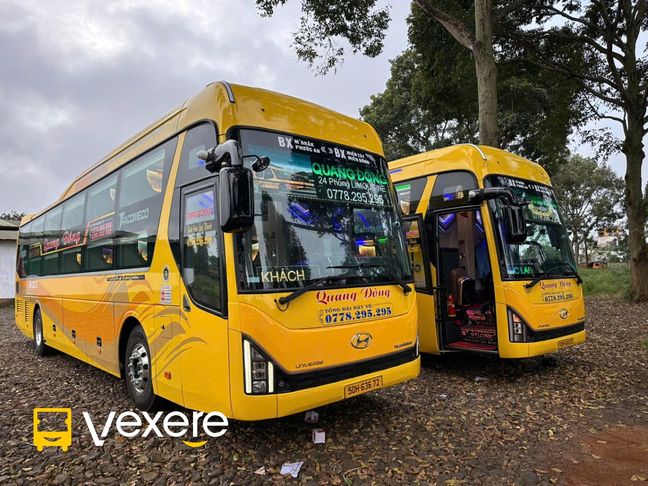 Hình ảnh Nhà xe Quang Đông (Đắk Lắk) trên tuyến Đắk Lắk đi Hồ Chí Minh