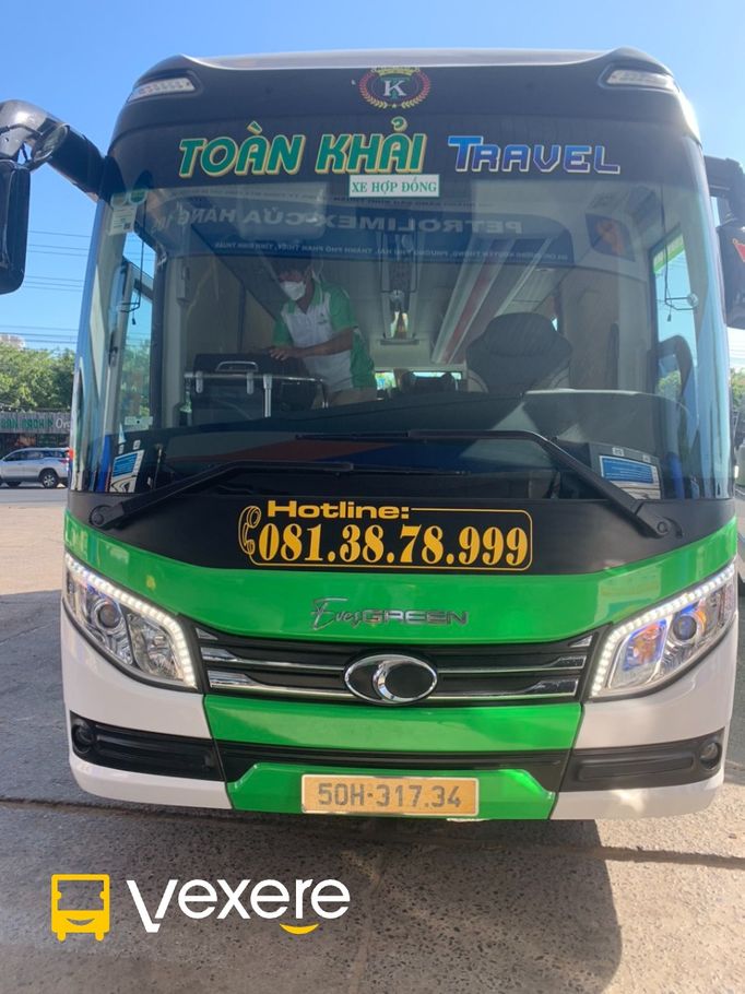Hình ảnh Nhà xe Toàn Khải trên tuyến Hồ Chí Minh đi Bình Thuận