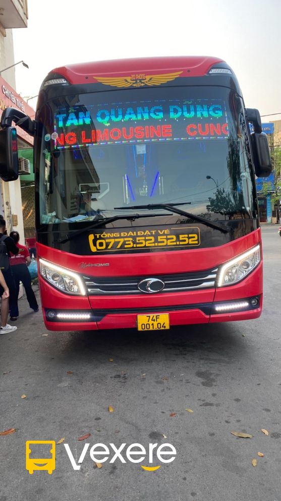 Hình ảnh Nhà xe Tân Quang Dũng Express trên tuyến Quảng Trị đi Hà Nội