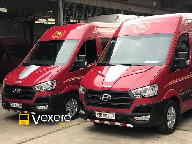 Hình ảnh Nhà xe HTX Dịch vụ Vận tải Cầu Mè trên tuyến Bến xe Mỹ Đình đi Hà Giang