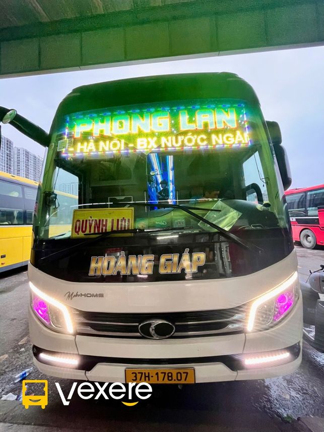 Hình ảnh Nhà xe Hoàng Giáp trên tuyến Nghệ An đi Hà Nội