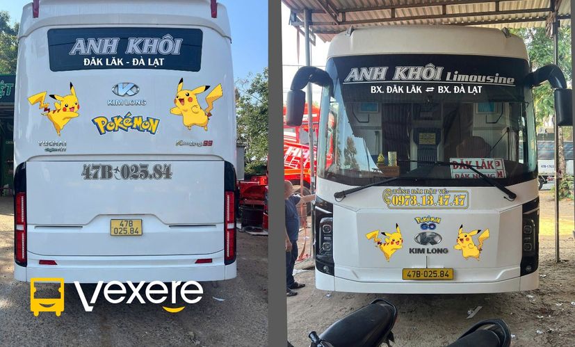 Hình ảnh Nhà xe Anh Khôi (Đà Lạt) trên tuyến Lâm Đồng đi Đắk Lắk