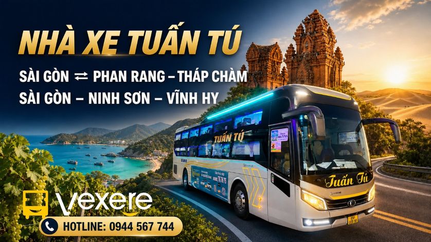 Hình ảnh Nhà xe Tuấn Tú trên tuyến Ninh Sơn đi Hồ Chí Minh