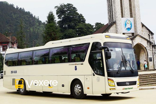 Hình ảnh Nhà xe Sapa Express trên tuyến Hà Nội đi Sa Pa