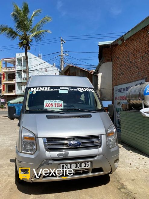 Hình ảnh Nhà xe Minh Quốc trên tuyến Kon Tum đi Hồ Chí Minh