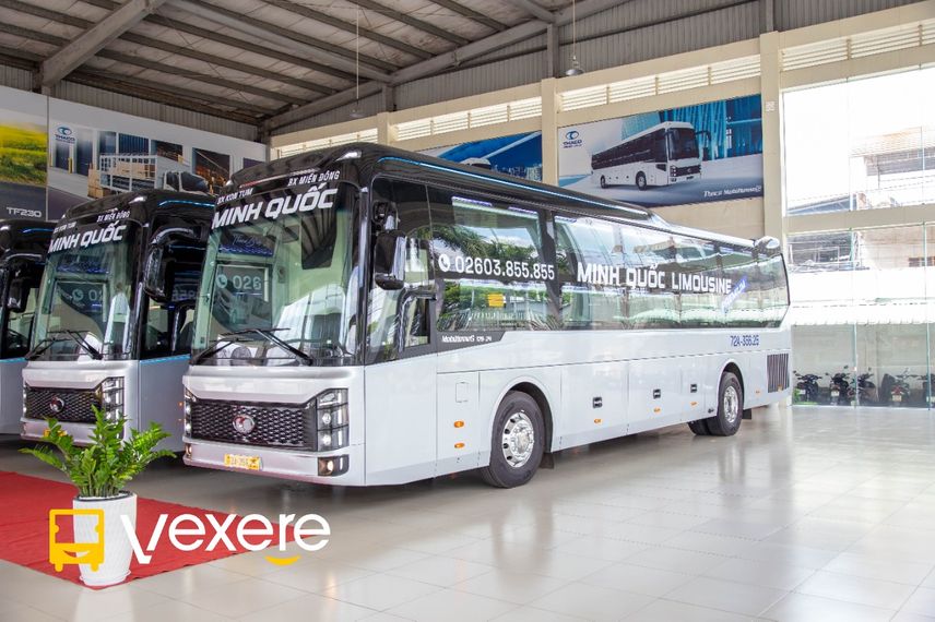 Hình ảnh Nhà xe Minh Quốc trên tuyến Hồ Chí Minh đi Kon Tum