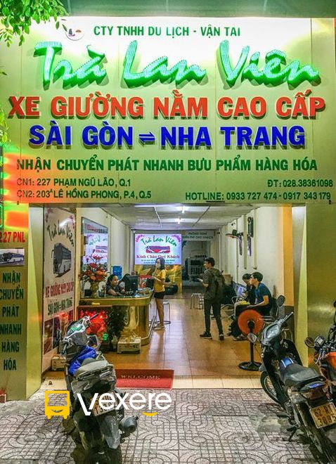 Hình ảnh Nhà xe Trà Lan Viên trên tuyến Cam Ranh đi Hồ Chí Minh