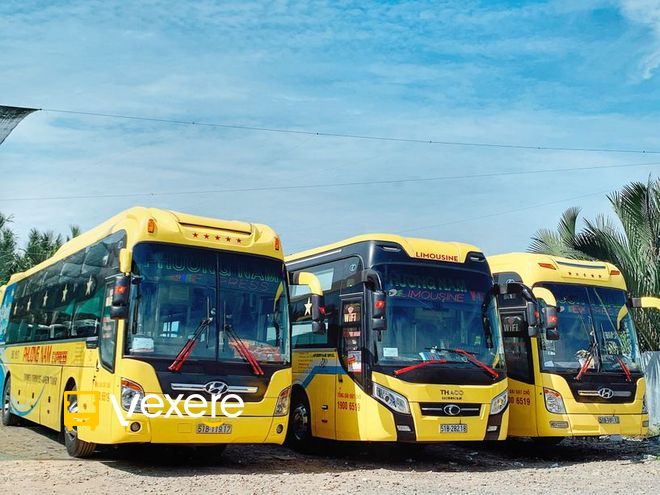 Hình ảnh Nhà xe Phương Nam Express trên tuyến Hồ Chí Minh đi Cam Ranh