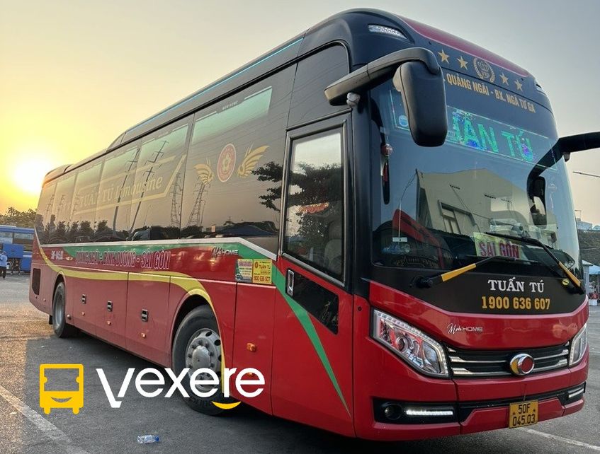 Hình ảnh Nhà xe Tuấn Tú Express trên tuyến Quảng Ngãi đi Hồ Chí Minh