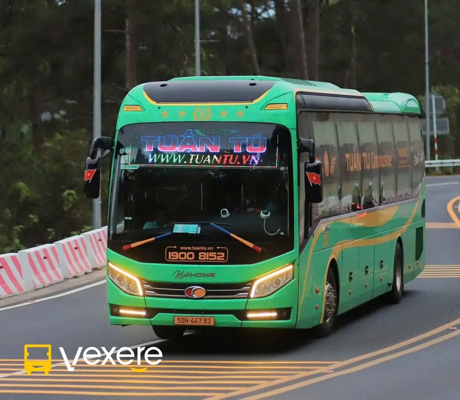 Hình ảnh Nhà xe Tuấn Tú Express trên tuyến Đà Lạt đi Hồ Chí Minh
