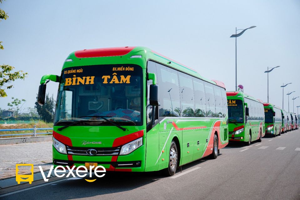 Hình ảnh Nhà xe Công Ty CP Bình Tâm trên tuyến Khánh Hòa đi Hồ Chí Minh