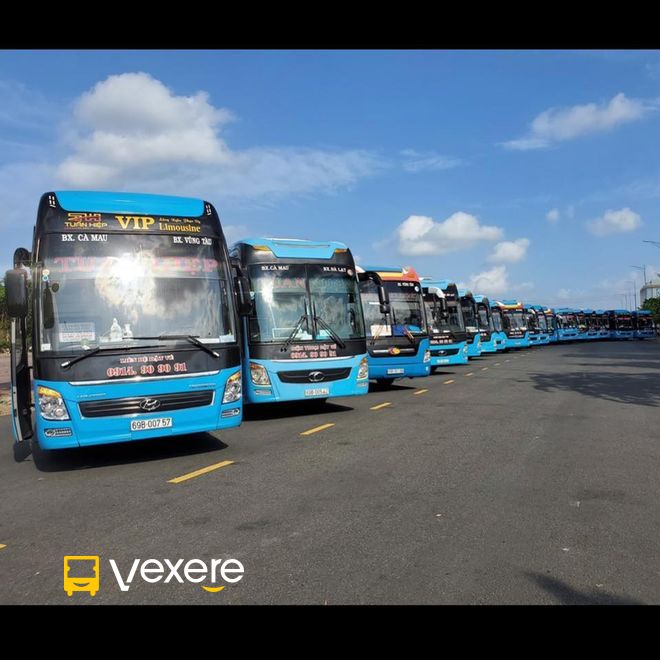 Hình ảnh Nhà xe Tuấn Hiệp trên tuyến Bà Rịa-Vũng Tàu đi Cần Thơ