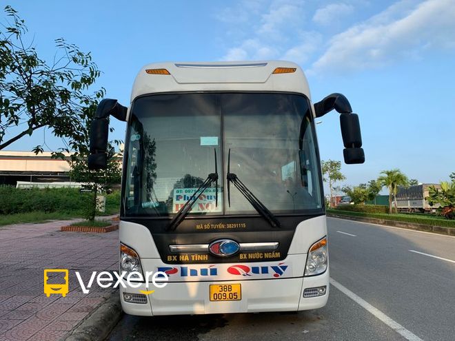 Hình ảnh Nhà xe Phú Quý trên tuyến Hà Tĩnh đi Hà Nội