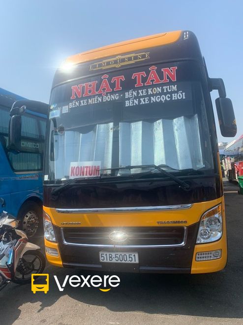 Hình ảnh Nhà xe Nhật Tân trên tuyến Kon Tum đi Hồ Chí Minh